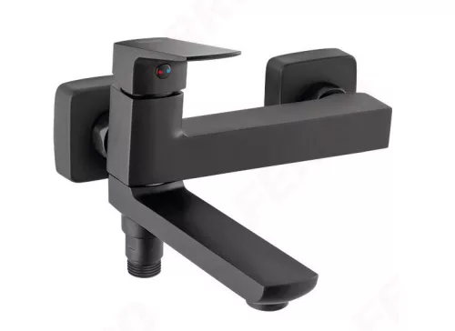 Kádtöltő csaptelep, Ferro Vitto kádcsaptelep zuhanyszett nélkül BVI1RVLBL fekete