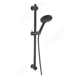   Zuhanyszett, Ferro Phila Black zuhanyszett, 1 funkciós, matt fekete N375BL-B