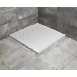   Zuhanytálca, Radaway Teos C Teos C 100x100 zuhanytálca ajándék szifonnal, fehér