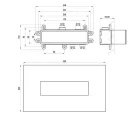 Alkatrész, Ravak R-box 07D.50 R-box Horizontal alaptest a falba süllyesztett csaptelepekhez X0702