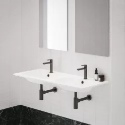   Mosdó szifon, Ravak Teleszkópos mosdószifon Graphite Brushed X01834