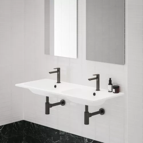 Mosdó szifon, Ravak Teleszkópos mosdószifon Graphite Brushed X01834