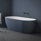 Kád, Ravak Freedom O Tec 170x77 Deepsea Blue/fehér szabadonálló, fehér lefolyóval CD21400000