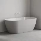 Kád, Ravak Freedom O Tec 170x77 Smoke Grey/fehér szabadonálló, fehér lefolyóval CD31500000