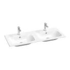 Mosdó, Ravak Dupla mosdó Chrome Slim 1200 (fehér), furattal XJG01112001