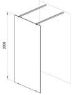 Walk-in, Ravak Walk-In Free 130 (transparent) GW9FJ0C00Z1
