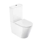 WC, Ravak Elegant RimOff monoblokkos WC ülökével, fehér X01872