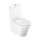 WC, Ravak Elegant RimOff monoblokkos WC ülökével, fehér X01872