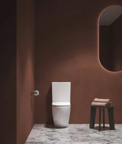 WC, Ravak Optima RimOff monoblokkos WC ülökével, fehér X01870