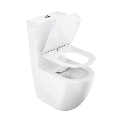 WC, Ravak Optima RimOff monoblokkos WC ülökével, fehér X01870