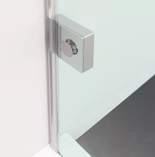 Zuhanyajtó, Sapho Polysan FORTIS EDGE nyílóajtó sarokbelépéshez, 100 cm, jobbos FL1210R