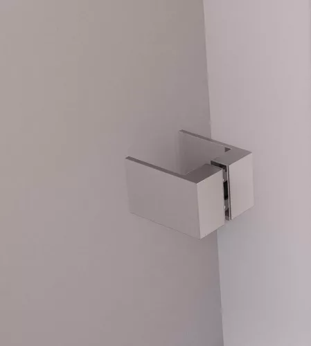 Zuhanyajtó, Sapho Polysan FORTIS EDGE nyílóajtó fix résszel, 90 cm, balos FL1690L