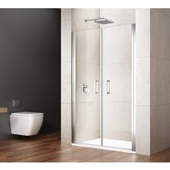   Zuhanyajtó, Sapho Gelco LORO duplaszárnyas nyílóajtó, 120 cm GN4312