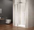 Zuhanyajtó, Sapho Gelco LORO nyílóajtó fix résszel, 110 cm GN4611