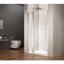   Zuhanyajtó, Sapho Gelco LORO nyílóajtó fix résszel, 110 cm GN4611