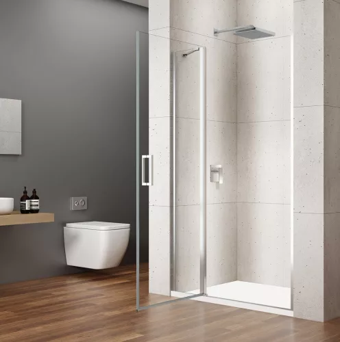 Zuhanyajtó, Sapho Gelco LORO nyílóajtó fix résszel, 110 cm GN4611