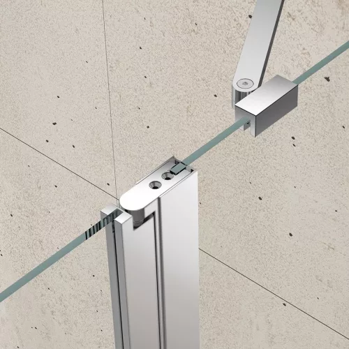 Zuhanyajtó, Sapho Gelco LORO nyílóajtó fix résszel, 120 cm GN4612