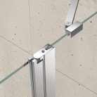 Zuhanyajtó, Sapho Gelco LORO nyílóajtó fix résszel, 90 cm GN4690