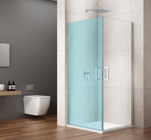 Zuhanyajtó, Sapho Gelco LORO nyílóajtó, sarokbelépős kabinhoz, 90 cm GN4990