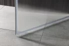 Zuhanyajtó, Aqualine PILOT nyílóajtó, 100 cm, matt üveg PT100