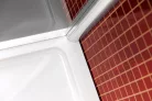 Fix fal, Sapho Polyasn LUCIS LINE oldalfal, 80 cm, króm DL3315