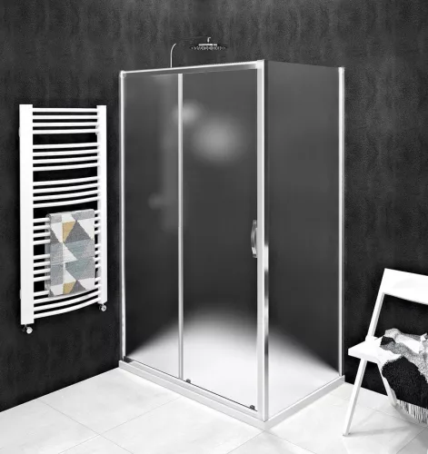 Zuhanyajtó, Sapho Gelco SIGMA SIMPLY tolóajtó, 110 cm GS4211