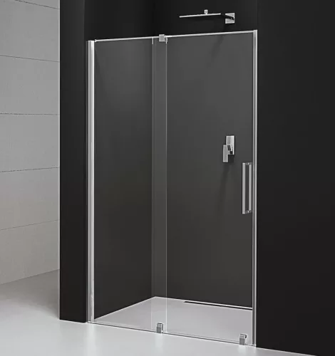 Zuhanyajtó, Sapho Polysan ROLLS LINE tolóajtó, 140 cm RL1415