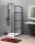 Zuhanyfal, Sapho Gelco CURE BLACK fix zuhanyfal, 70 cm, matt fekete CB70