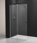 Zuhanyajtó, Sapho Polysan MODULAR SHOWER tolóajtó fix résszel 140 cm MS5-140