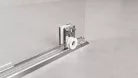 Zuhanyajtó, Sapho Polysan MODULAR SHOWER tolóajtó fix résszel 160 cm MS5-160