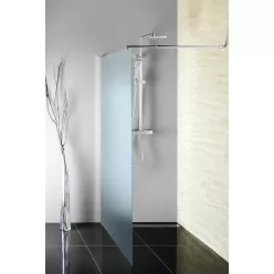   Walk-in, Aqualine Walk-in Fix zuhanyfal, 70x190cm, matt üveg WI070