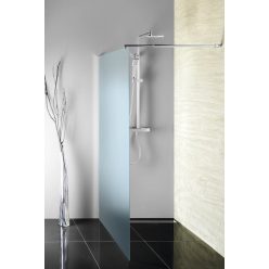   Walk-in, Aqualine Walk-in Fix zuhanyfal, 80x190cm, matt üveg WI080