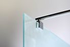 Walk-in, Aqualine Walk-in Fix zuhanyfal, 80x190cm, matt üveg WI080