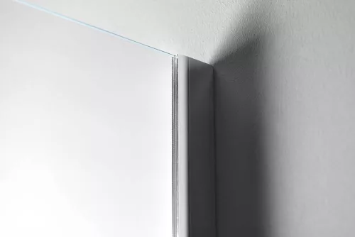 Walk-in, Aqualine Walk-in Fix zuhanyfal, 100x190cm, matt üveg WI100