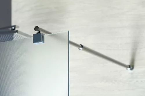 Walk-in, Aqualine Walk-in Fix zuhanyfal, 110x190cm, matt üveg WI110