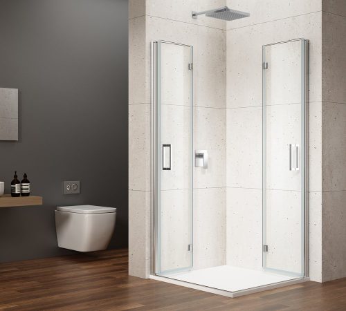 Zuhanyajtó, Sapho Gelco LORO  harmónikaajtó, sarokbelépős kabinhoz, 70 cm GN4770