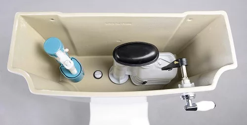 Öblítőtartály, Aqualine ANTIK WC tartály, öblítőmechanikával AK107-208