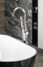 Kádtöltő csaptelep, Aqualine Ceto térbenálló kádtöltő csaptelep, króm BV357