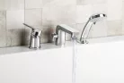 Kádperemre szerelhető csaptelep, Aqualine LOTTA kádtöltő csaptelep zuhanyváltóval LT984