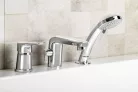 Kádperemre szerelhető csaptelep, Aqualine LOTTA kádtöltő csaptelep zuhanyváltóval LT984