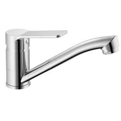   Mosdó csaptelep, Aqualine Sintra álló mosdócsaptelep, leeresztő nélkül, króm SX001