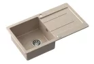 Mosogatótálca, Sapho Gránit, egymedencés, csepegtetővel, 77x44cm, bézs 30874505