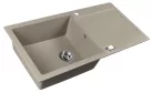 Mosogatótálca, Sapho Gránit mosogató, egymedencés 97x50 cm, beige GR1612