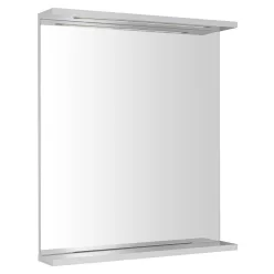   Fürdőszoba tükör, Aqualine KORIN LED tükör világítással, 60x70x12cm KO390S