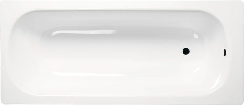 Kád, Aqualine lemezkád láb nélkül, 160x70 fehér V160X70