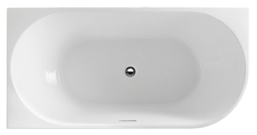 Kád, Aqualine TIBERA L szabadonálló kád, 140x75cm, akril E1066