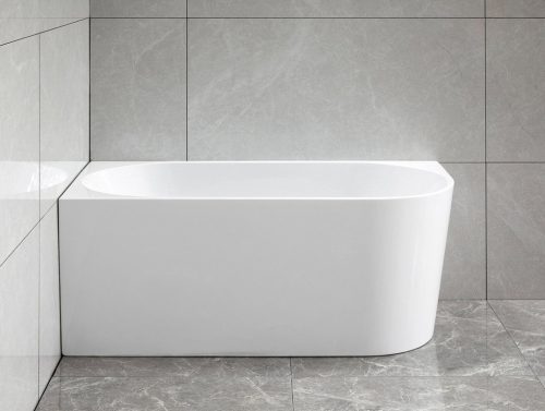 Kád, Aqualine TIBERA L szabadonálló kád, 140x75cm, akril E1066