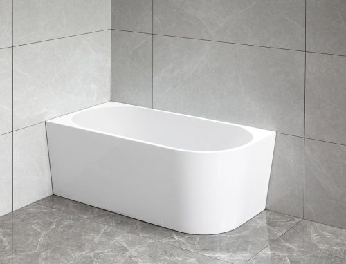 Kád, Aqualine TIBERA L szabadonálló kád, 140x75cm, akril E1066