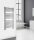 Íves radiátor, Aqualine ALYA íves fürdőszobai radiátor, 600x1110 mm, króm LLC202