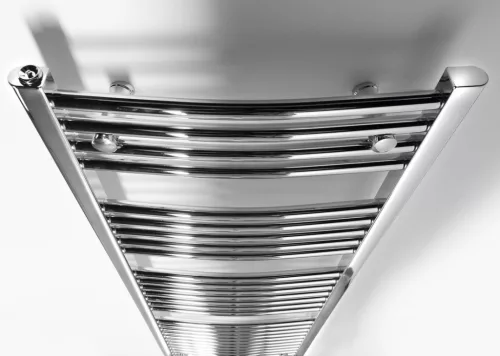 Íves radiátor, Aqualine ALYA íves fürdőszobai radiátor, 500x1420 mm, króm LLC203